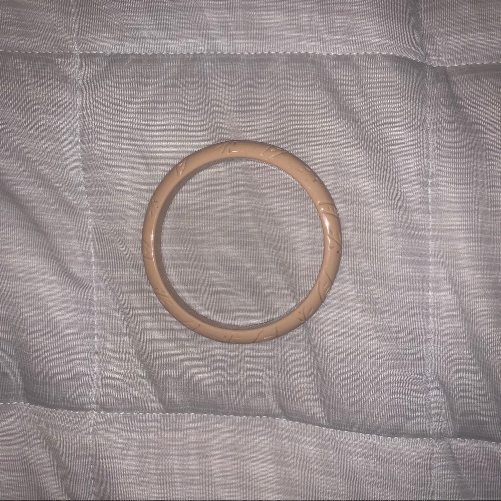 tan unique vintage bangle